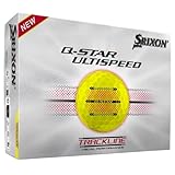 Srixon Q-Star Ultispeed Track Golf Balls, Tour Yellow