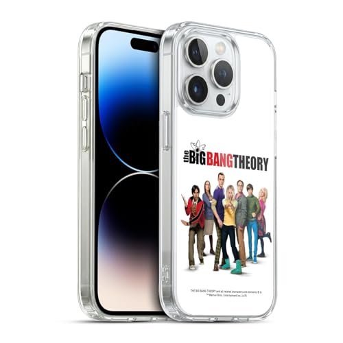 Head Case Designs Officially Licensed The Big Bang Theory Season 10 Key Art Gel Case [Military Grade Protection] Compatible with Apple iPhone 13 Pro and Compatible with MagSafe