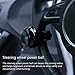 ONEVER Steering Wheel Knob Spinner, Universal Fit Steering Wheel Power Ball Handle for Car Vehicle