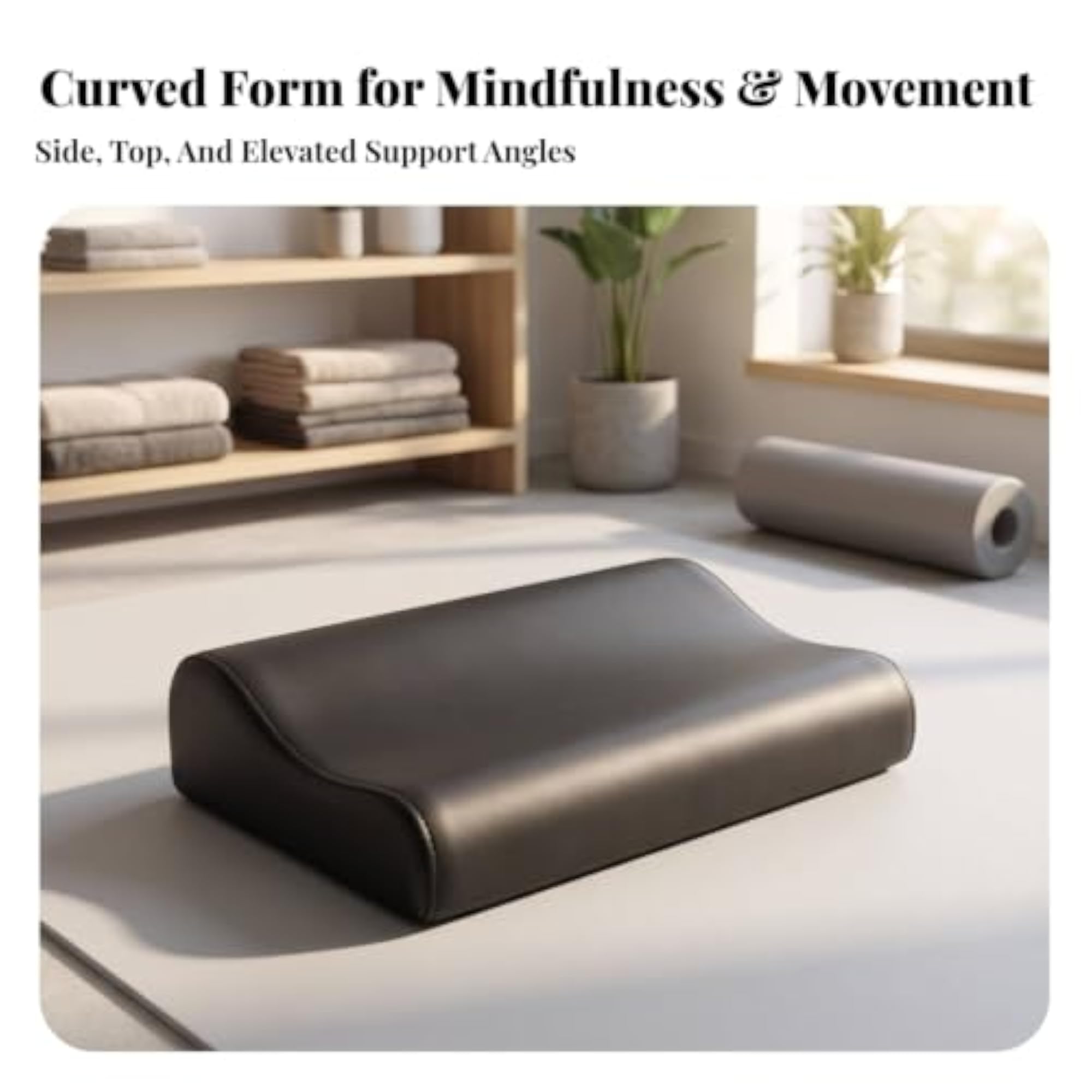 High-Resilience U-Shaped Headrest Cushion for Ergonomic Support
