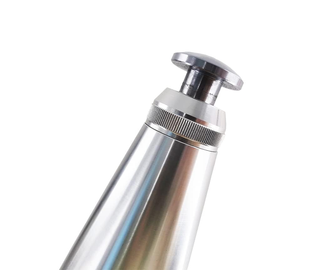 Rock Test Hammer NDT Rock Rebound Hammer Tester Rock Resiliometer Strength Hammer with Length of Spring Stretch 75mm(MAX) Impact Energy 2.207N/m (Horizontal) Measuring Ranges 50-194 N/mm2