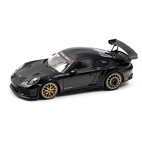 911 GT3 RS MR 1:43 Noir réplique miniature aérodynamique et détails fidèles