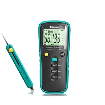 TM5120B Portable Handheld AC/DC Digital Gaussmeter High Precision Magnetic Field Meter 3000mT Magnetometer Level 11% Level 11%
