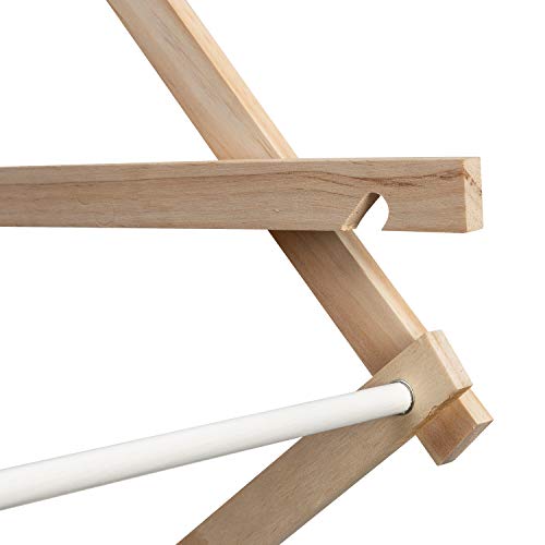 Honey-Can-Do DRY-01168 Indoor Wood Folding Clothes Drying Rack