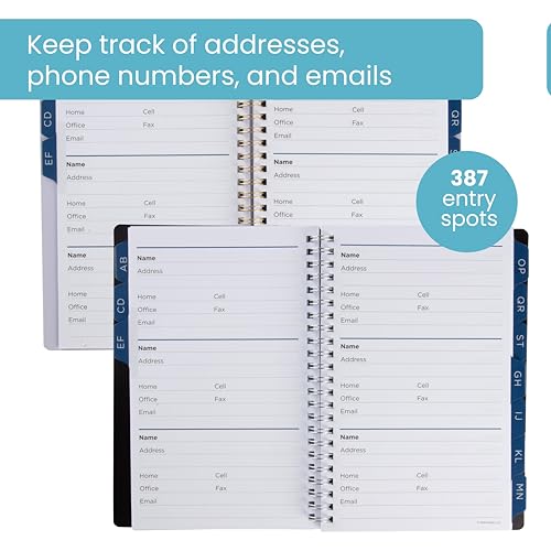 image for PlanAhead Address Book with Alphabetical Tabs - 8