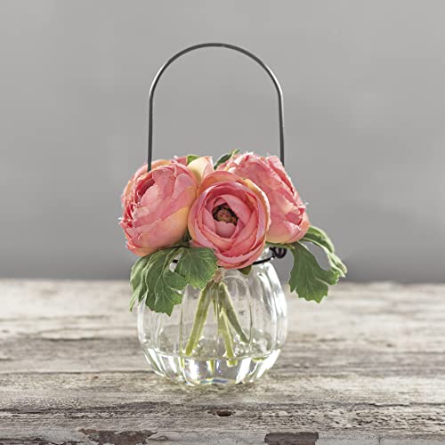 Vase-Pink-Ranunculus Vase Pink Ranunculus