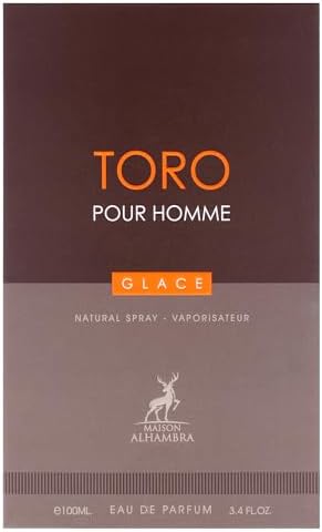 Maison Alhambra Toro Pour Homme Glace – Citrus, Aromatic, Woody, Mineral – Eau de Parfum Long‑Lasting Fragrance for Men, 3.4 Ounce / 100 ml — view 4