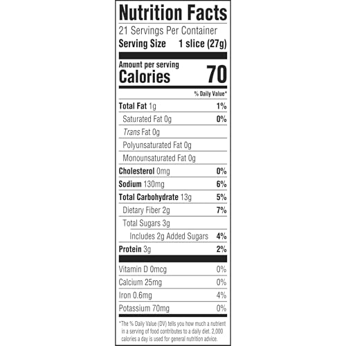 Image of Oroweat Organic Whole Wheat Bread, Thin Sliced Wheat Bread, 20 oz Bag
