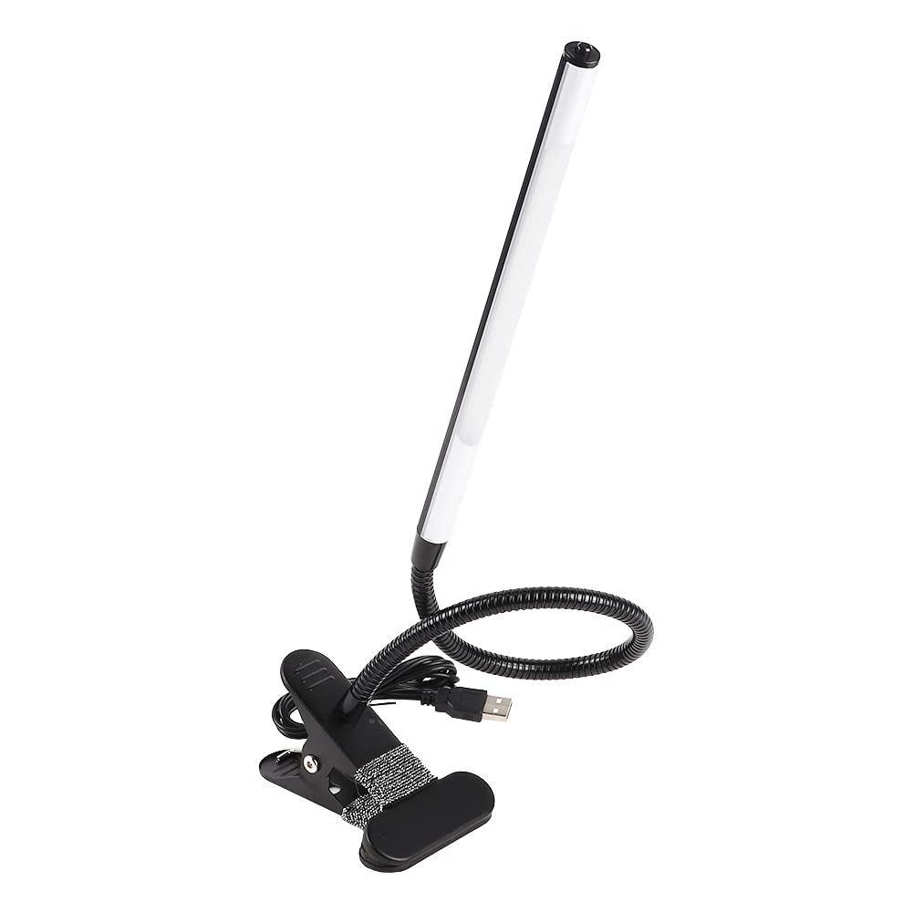 USB Tischlampe Mit Clip – 3 Helligkeitsstufen & 360° Schwenkbar, Perfekt Für Tattoo, Maniküre & Augen Schonendes Arbeiten