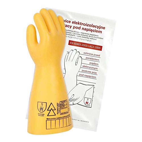Secura RELSEC-10_10 Gants isolants électriques, jaune, 10 tailles