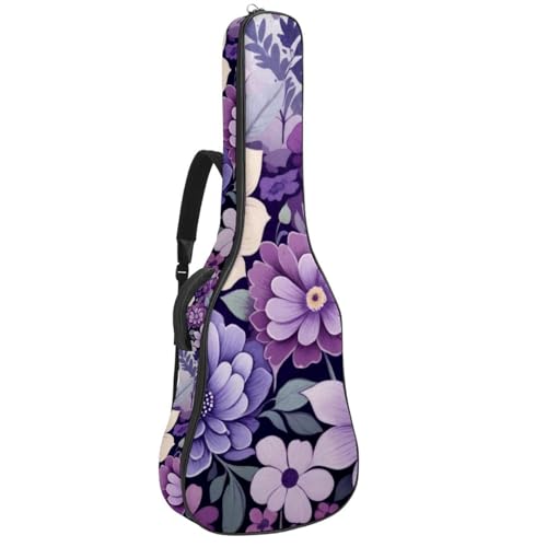 Sac pour guitare acoustique étanche grand modèle 42.9 pouces multicolore