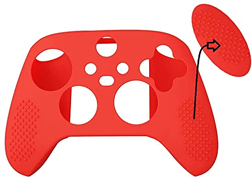 MrDeal Xbox Series X Xbox Series S Controller Silicone Cover Anti Slip Protective Case Sleeve for Xbox Series S X Controller (Red) (B096BK7CL7) Amazon Price History, Amazon Price Tracker