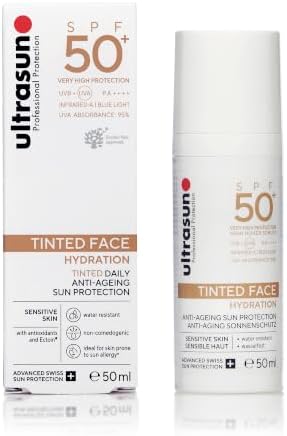 ultrasun 50+SPF Tinted Face, Honey 50 ml