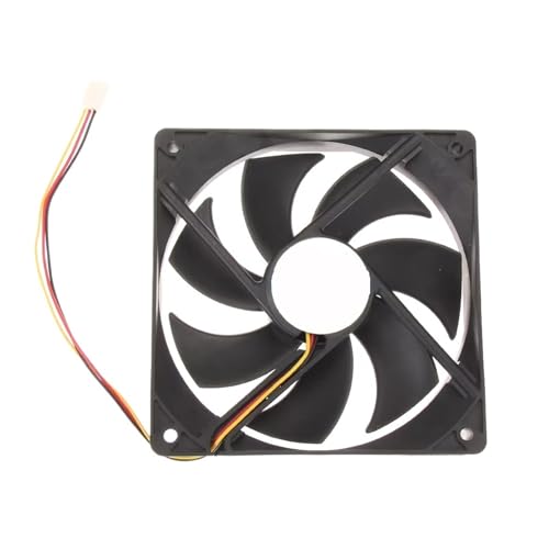 Ventilateur 120mm DC 12V 0.25A avec connecteur 2 broches pour châssis PC et serveur
