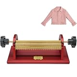 Smocking Pleater Maschine, 24 Reihen mit 24 Nadeln & Werkzeugset, 47 einstellbare Positionen, gleichmäßige Stofffalten, 0,5 cm Stichabstand für Kostüm & Handwerk Nähen