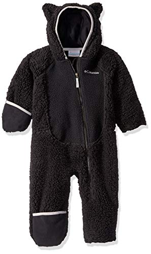Columbia Foxy Baby Sherpa Bunting, Black/Slate Grey, 12/18