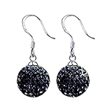 Multi-Color Ball Crystal Hook Earrings For Women, Trendy Earrings, Fashion Jewelry, New For Arrival