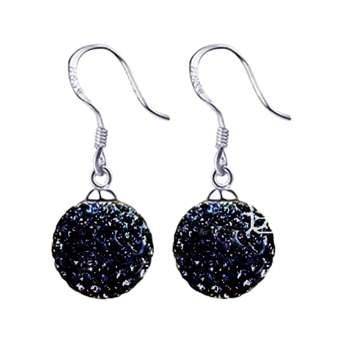Multi-Color Ball Crystal Hook Earrings For Women, Trendy Earrings, Fashion Jewelry, New For Arrival