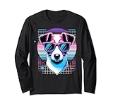 Photo Gallery vaporwave synthwave jack russell retro jack russell terrier maglia a manica Photo Gallery vaporwave synthwave jack russell retro jack russell terrier maglia a manica