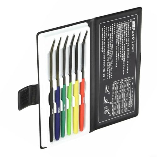 Outil de test de dureté portable avec 6 limes à code couleur HRC40-65 - 7
