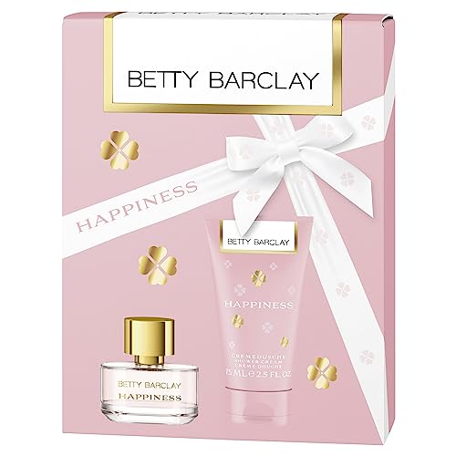 Betty Barclay® Happiness Duo Set – Delicado – Floral – Romántico – para una experiencia de fragancia completa | Eau de Toilette 20 ml y gel de ducha 75 ml