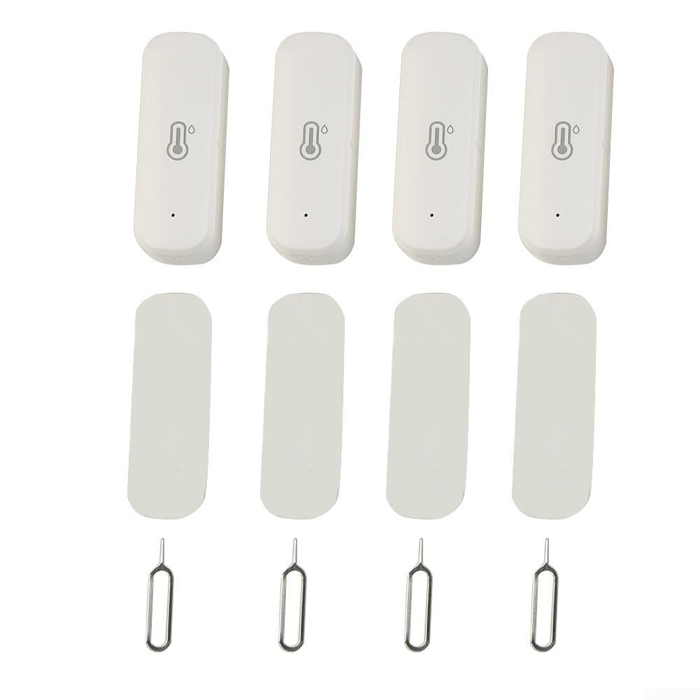 3 Stks WiFi Tuya Hygrometer Thermometer Sensor, Indoor Outdoor Draadloze Temperatuur Vochtigheid Sensor Monitor, Werk Met Alexa en Google Thuis 3 Stks WiFi Tuya Hygrometer Thermometer Sensor, Indoor Outdoor Draadloze Temperatuur Vochtigheid Sensor Monitor, Werk Met Alexa en Google Thuis