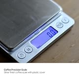 Pour Over Coffee Gift Set - 7-Piece Barista Kit: Hand Grinder, Pour Over Dripper, Glass Server, Matte Black Kettle, Precision Scale & Filters - Ideal for Coffee Lovers & Home Brewing - Image 9