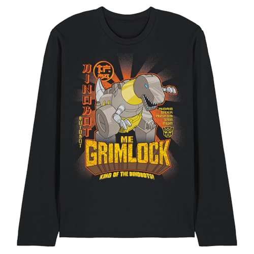 T-shirt Transformers manches longues idéal pour une soirée gaming entre amis