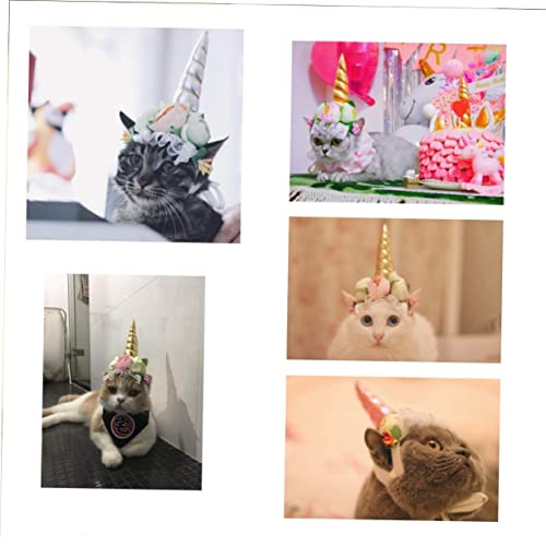 BESPORTBLE Chapéu Animal Estimação Cosplay Animal Estimação Roupas Cachorro Chapéus Gato Para Gatos