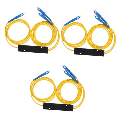 Divisor óptico de TV de 3 piezas para transmisión de señal estable y cableado doméstico