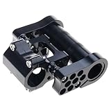 Kaeltsyn Klapprad aus Aluminiumlegierung, porös, verstellbar, doppelter Mountain-Lenker, zusammenklappbar, porös