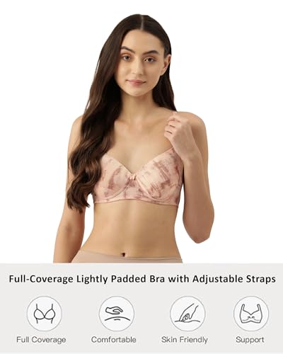 Image of LEADING LADY Women's Printed & Solid Lightly Padded T-Shirt Bra
