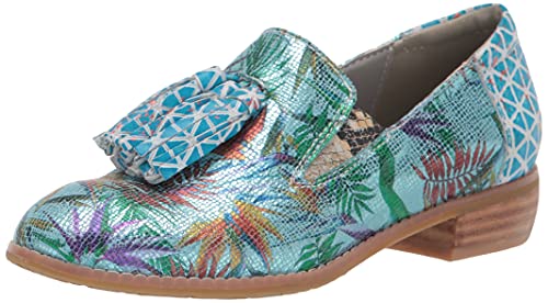L’artiste By Spring Step Women's Klasik-Paradise Loafer, Turquoise, 5.5-6 #TOP16