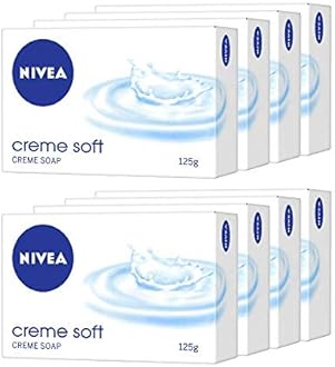 Nivea Creme Soft Soap, 125 gm (2 x Pack of 4)