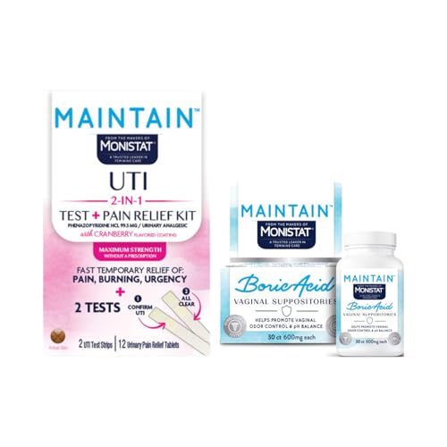 Image of Monistat Feminine Care Kit, 2-in-1 Test & Relief Kit (12ct), & Vaginal Suppository (30ct) (1ea)