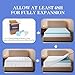 OhGeni Cooling 4 Inch Full Size Dual Layer Mattress Topper, 2 Inch Egg Crate Gel Memory Foam, 2 Inch Pillow Top Pad, Bedroom Essentials Mattresses Cover, Extra Comfortable Sleep and Back Pain Relief