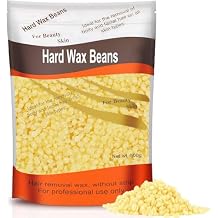 Wax Beads, Professional Hard Wax Beads 100g Hair Removal beads for All Body, Brazilian Bikini Face Legs Eyebrow Painless As a Gifts for Women & Men - Honey