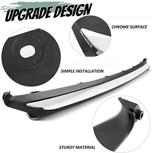 Hecasa Brush Grille Guard Compatible With 1998-2002 Honda Passport 1998-2004 Isuzu Rodeo Amigo Steel Powder Coated Front Bumper Guard #TOP3