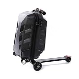 21" Carry on Luggage Scooter 5 Wheels Case for Outdoor Travel/Business Scooter f...