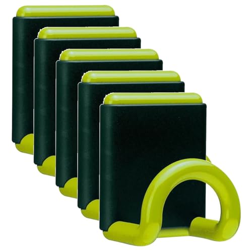 Patères magnétiques UNILUX FIL crochet aimanté puissant 12 kg vert
