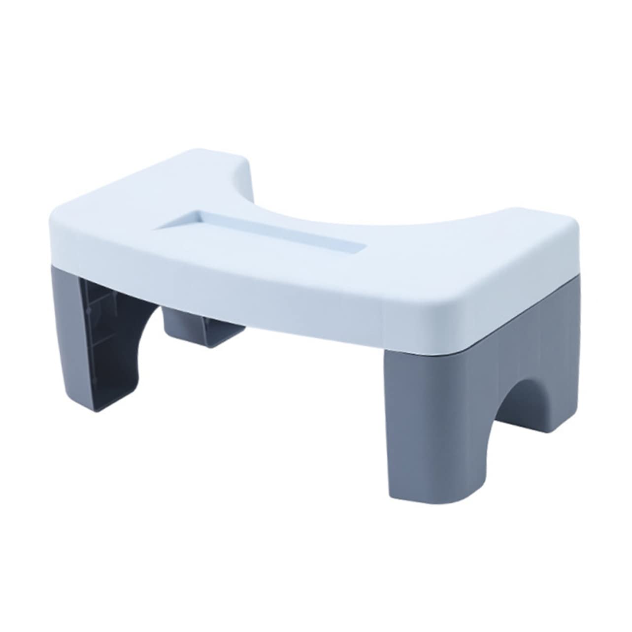 Didiseaon 1pc Toilet Stool Footstool Squat Toilet Footstool Stepping Stool Pp Blue