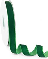 Vista 29 de Cinta de terciopelo de 5/8 pulgadas de ancho, 25 yardas, cinta de terciopelo negro en carrete para manualidades, envoltura de regalos, bricolaje