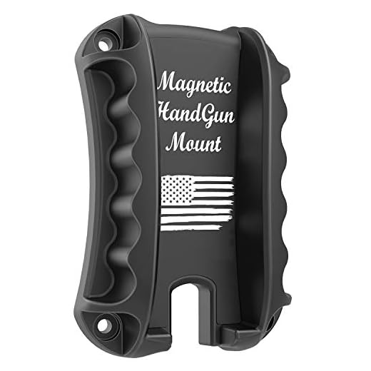 TFNUO Gun Magnet Mount |Car Holster for Vehicle and Home |Magnetic Handgun Mount, Designed for Self Defense |Concealed Holder Gun Accessories for Handgun, Pistol, Truck, Wall, Safe