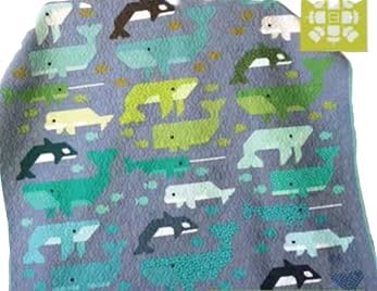 Elizabeth Hartman Whale Watching EH087 Pattern