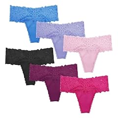 Assorted 6 Cotton Thongs