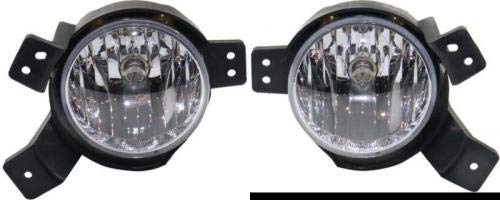 GO-PARTS - PAIR/SET - for 2017-2020 Chevrolet (Chevy) Trax Fog Lights Lamps Assembly Replacement - Left & Right (Driver & Passenger) GM2593325 GM2592325 42549356 42549355 2018 2019