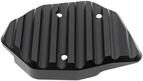 FXCNC Racing Aluminum CNC Motorcycle Side Stand Plate Kickstand Extension Pad Compatible with Yamaha TMAX530 T-MAX530 2012 2013 2014