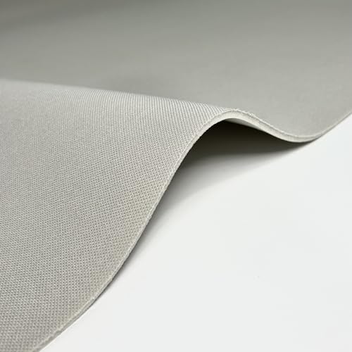 Tela Gris Claro Foamizada para tapizar coche. Tapicería techo automóvil,