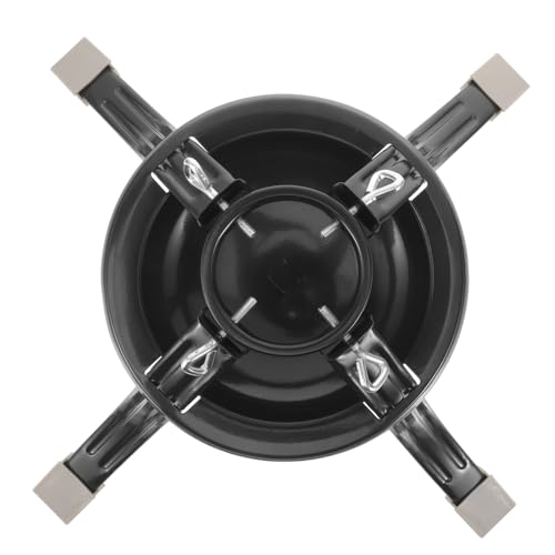 Cabilock Christmas Tree Base Stand Sturdy Metal Round Holder for Xmas Tree Support for Home Decor Simple Design