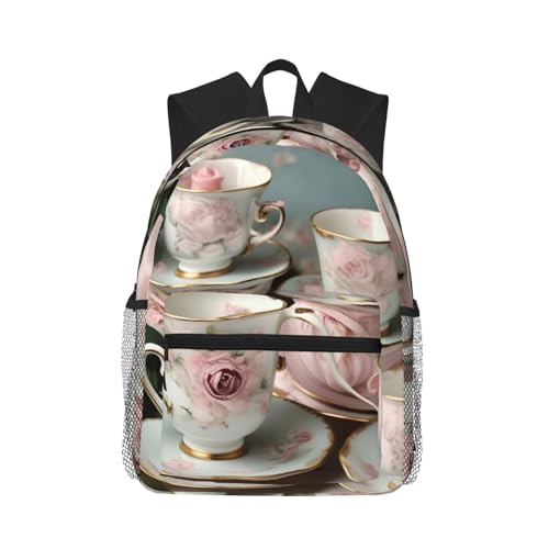 Sac à dos pour l'université léger pour soulager le dos, modèle noir avec poches